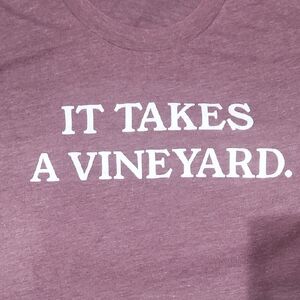 Bella Canvas Heathered Plum T-Shirt Size M